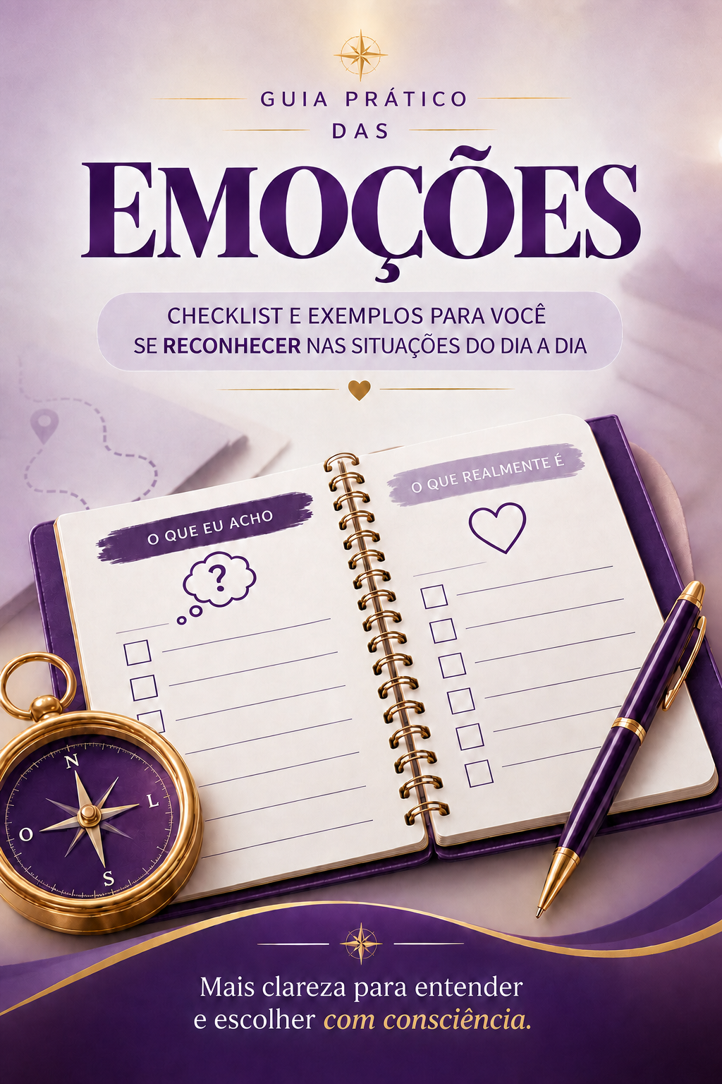 PDF do seu Mapa - Capa do Livro O Seu Mapa Emocional
